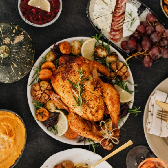 receta de pollo entero para freidora