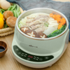 Olla eléctrica de vapor para alimentos de 3 niveles