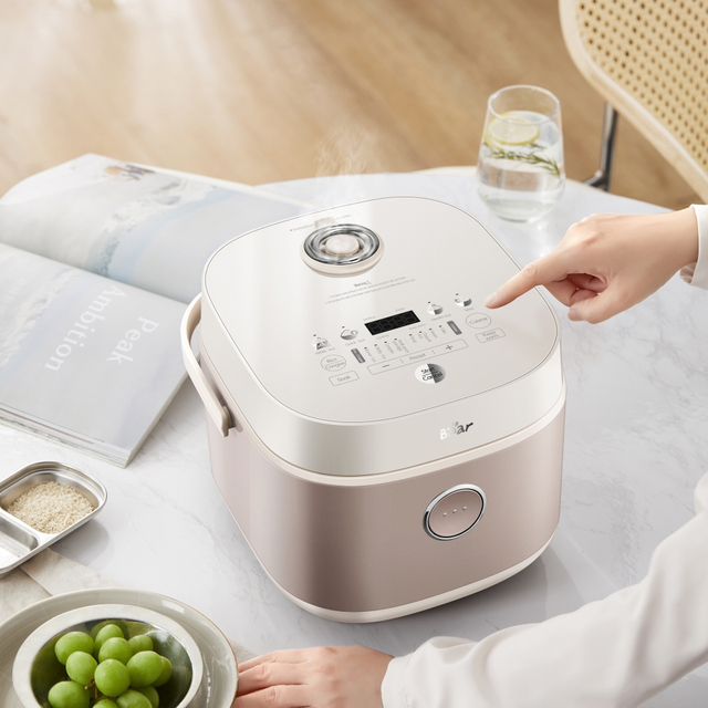 Bear 1L Cocina de arroz con asa portátil