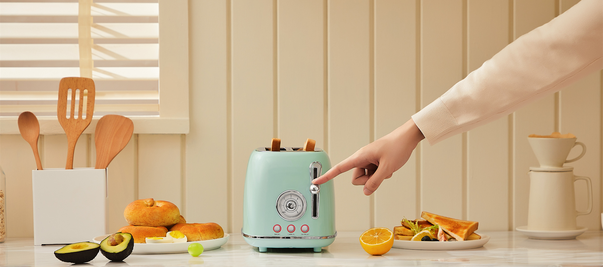 bear retro toaster