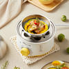 Olla rápida de acero para huevos